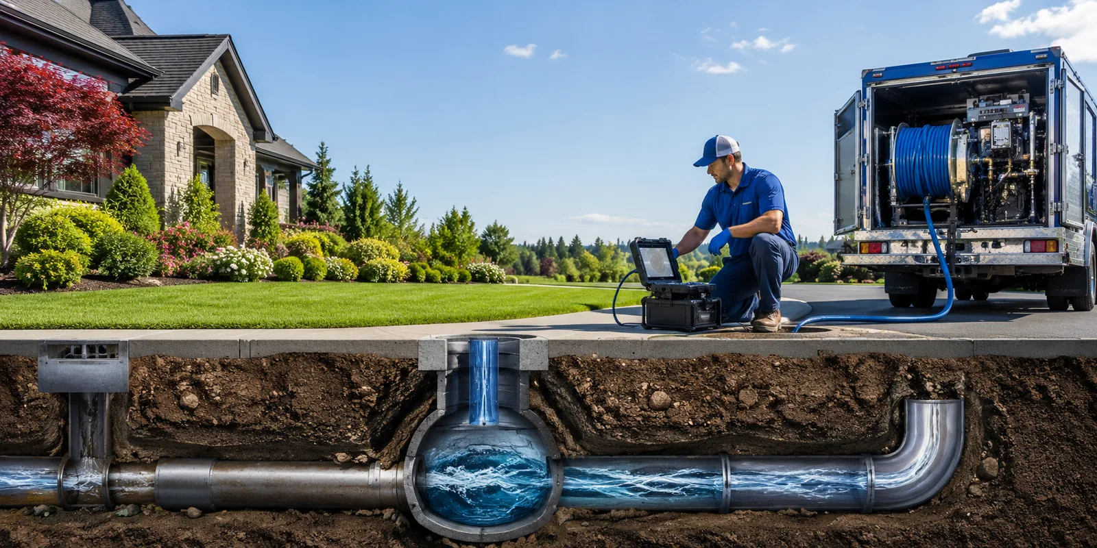 Drainage restoration information for Richeyville, PA
